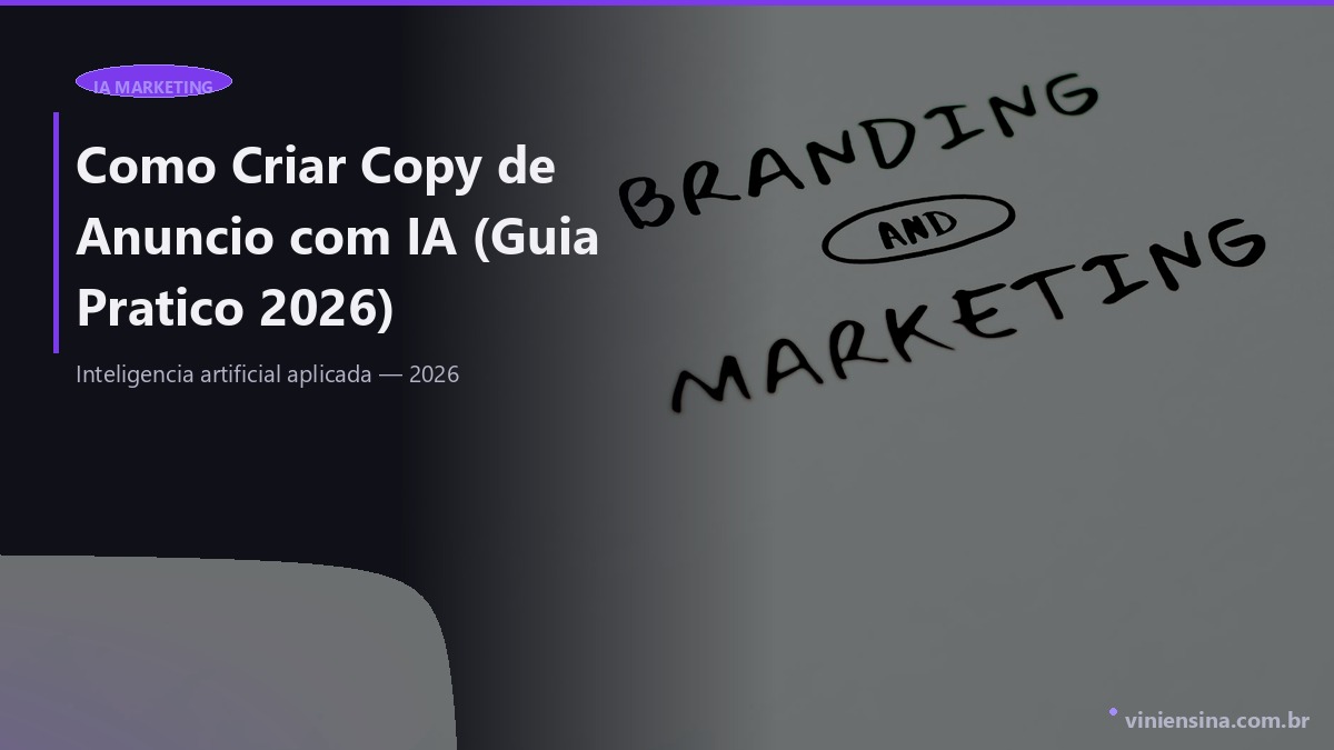 Como Criar Copy de Anuncio com IA (Guia Pratico 2026)