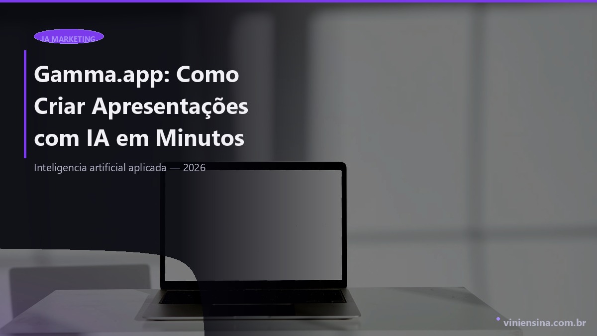 Gamma.app: Como Criar Apresentações com IA em Minutos
