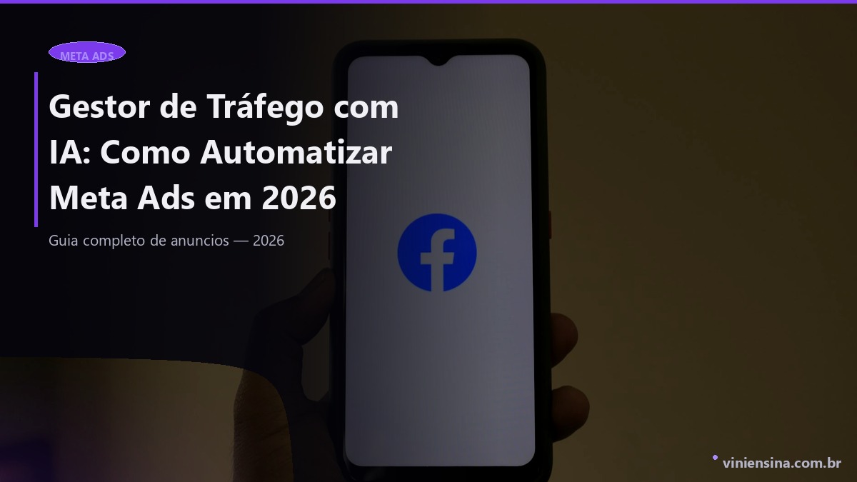 Gestor de Tráfego com IA: Como Automatizar Meta Ads em 2026