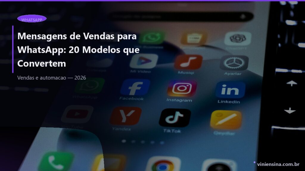 Mensagens de Vendas para WhatsApp: 20 Modelos que Convertem