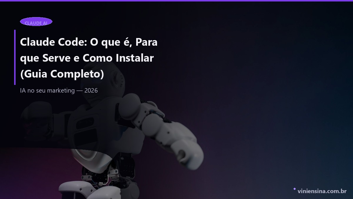 Claude Code: O que é, Para que Serve e Como Instalar (Guia Completo)