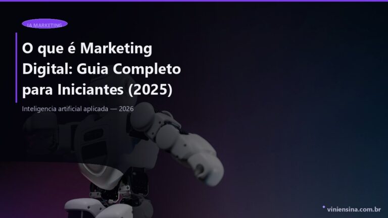 O que é Marketing Digital: Guia Completo para Iniciantes (2025)