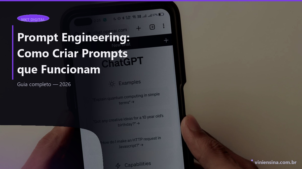 Prompt Engineering: Como Criar Prompts que Funcionam