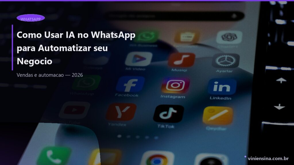 Como Usar IA no WhatsApp para Automatizar seu Negócio