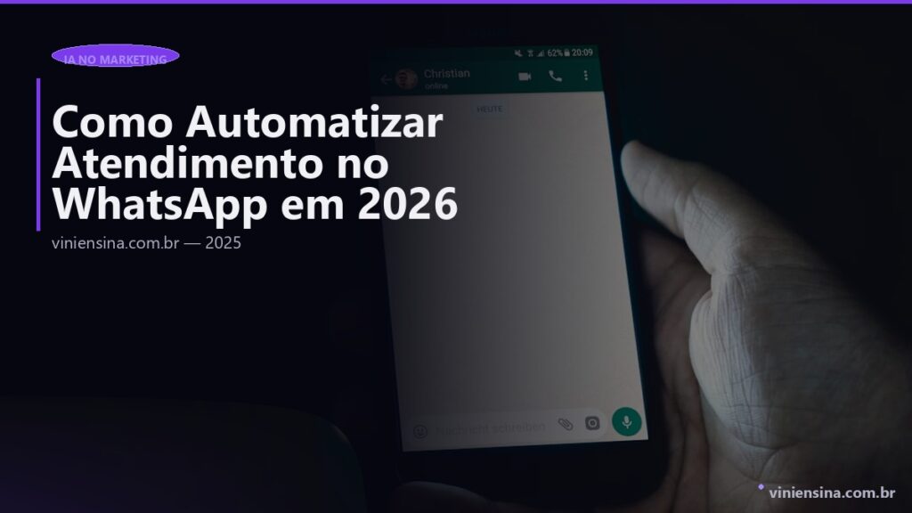 Como Automatizar Atendimento no WhatsApp em 2026 (Passo a Passo Completo)