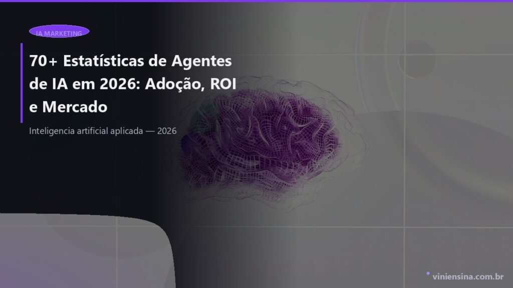 70+ Estatísticas de Agentes de IA em 2026: Adoção, ROI e Mercado