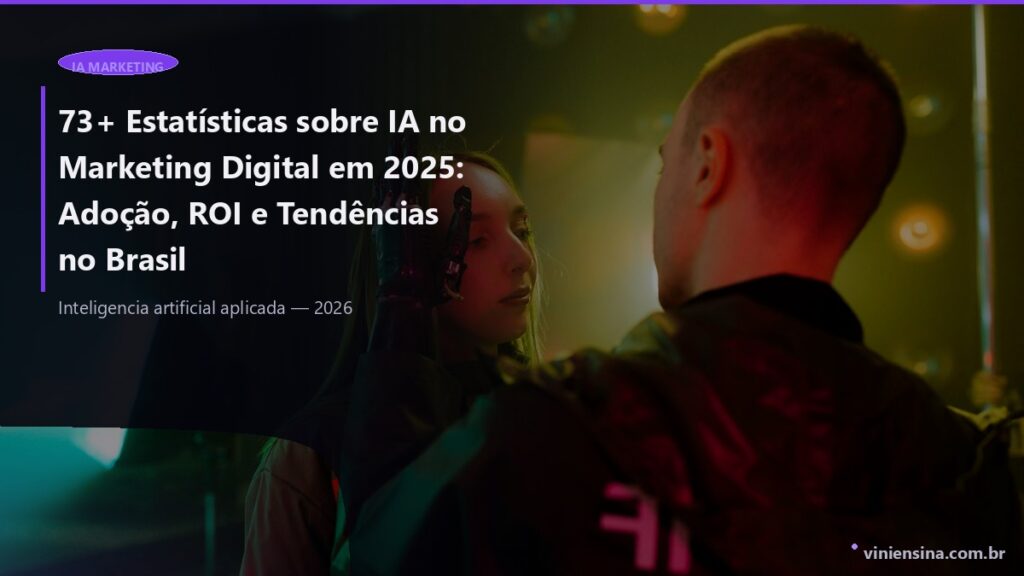 73 Estatísticas de IA no Marketing Digital em 2025 e 2026