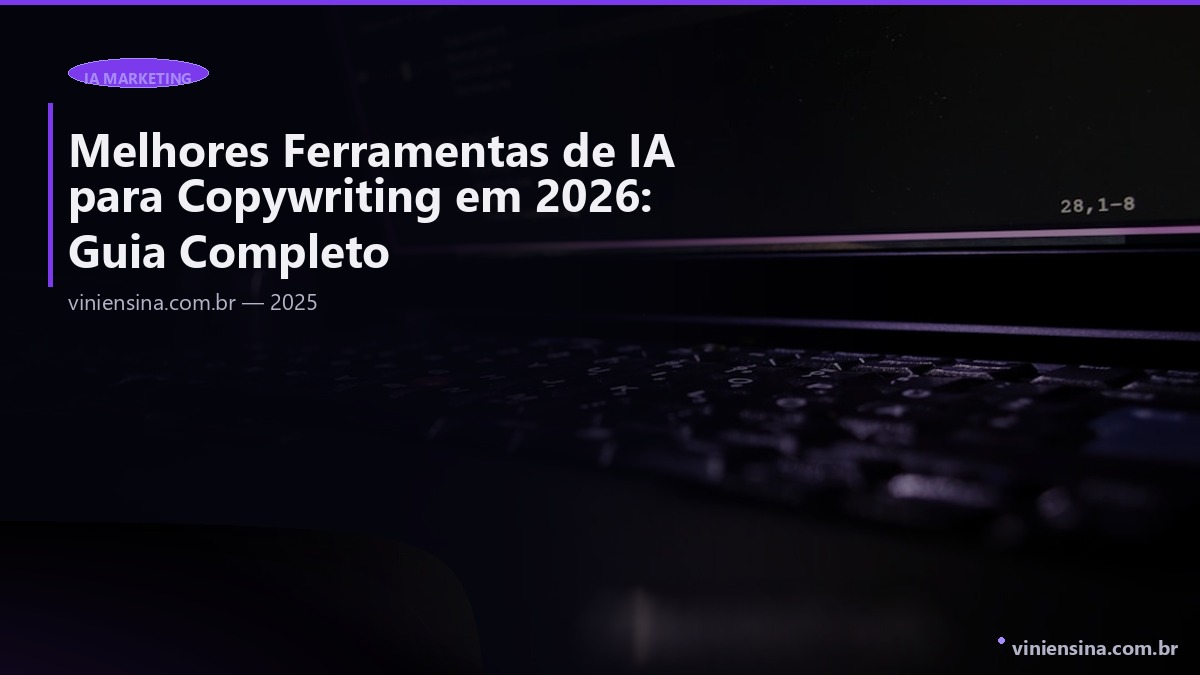 Imagem de destaque: Melhores Ferramentas de IA para Copywriting em 2026: Guia Completo