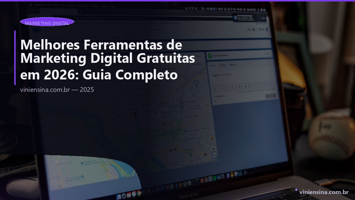 Imagem de destaque: Melhores Ferramentas de Marketing Digital Gratuitas em 2026: Guia Completo