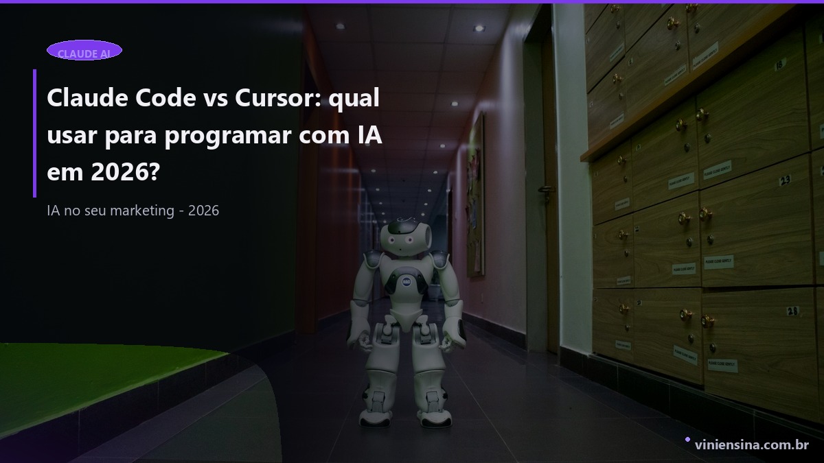 Claude Code vs Cursor: comparação para programar com IA em 2026