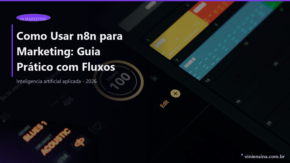 Como Usar n8n para Marketing: Guia Prático com Fluxos