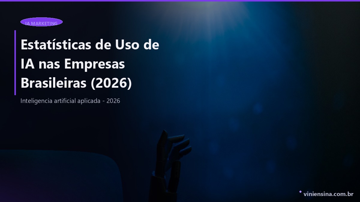 Estatísticas de Uso de IA nas Empresas Brasileiras (2026)