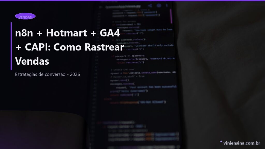 n8n + Hotmart + GA4 + CAPI: Como Rastrear Vendas