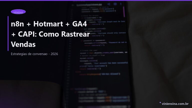 n8n + Hotmart + GA4 + CAPI: Como Rastrear Vendas