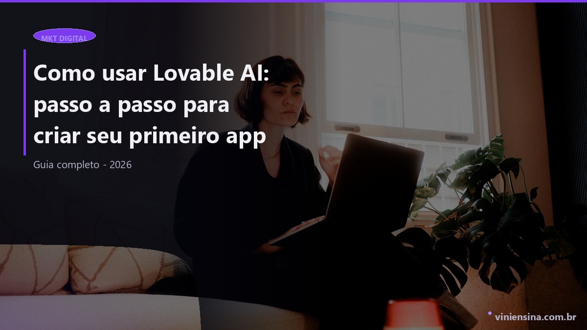 Como usar Lovable AI: passo a passo para criar seu primeiro app