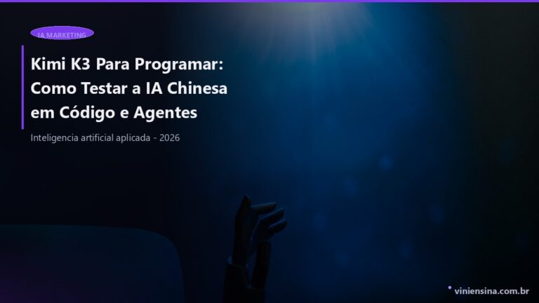 Kimi K3 Para Programar: Como Testar a IA Chinesa em Código e Agentes