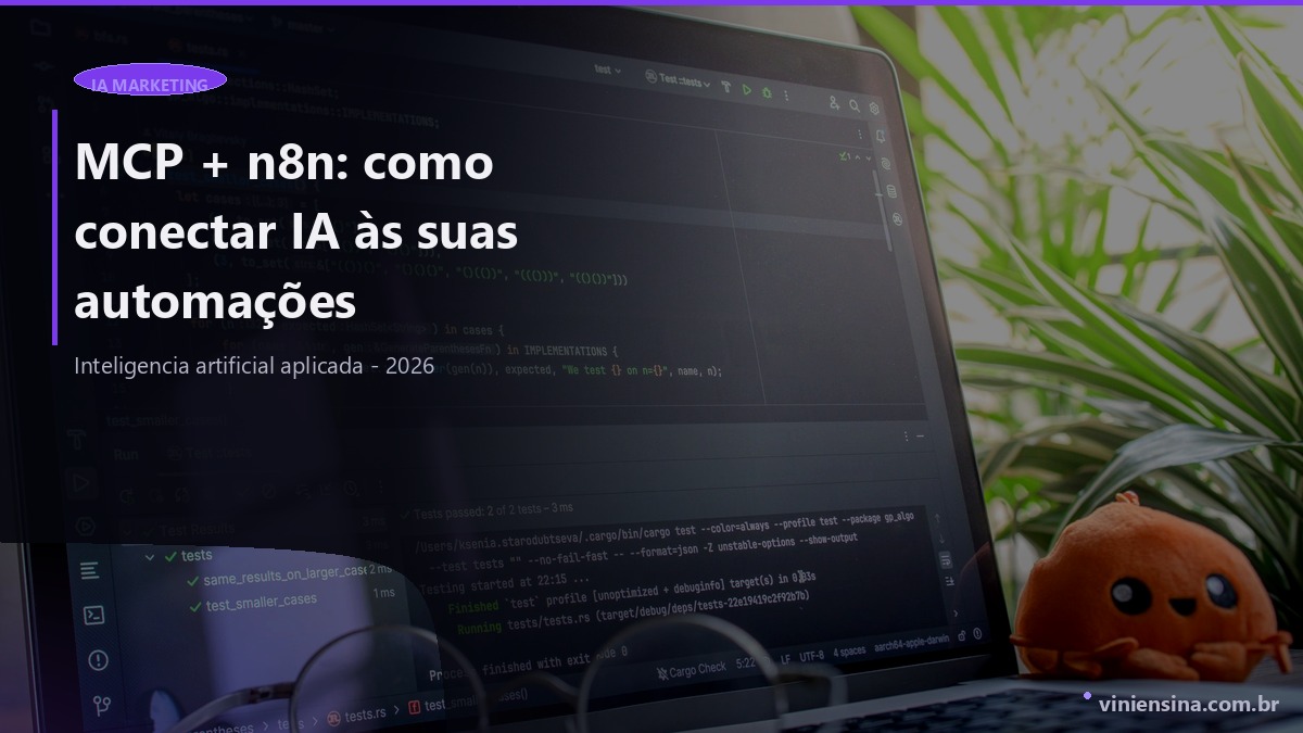 MCP + n8n: como conectar IA às suas automações