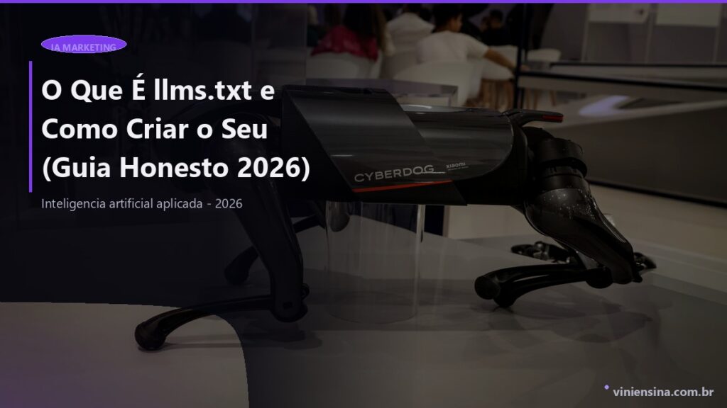 O Que É llms.txt e Como Criar o Seu (Guia Honesto 2026)