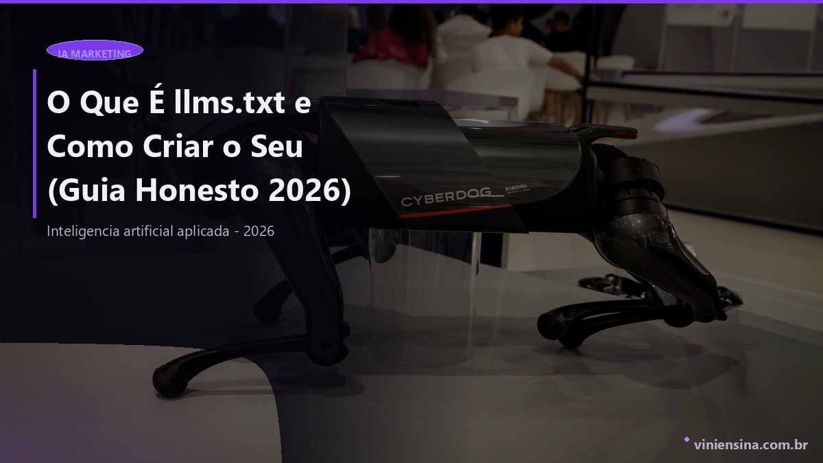 O Que É llms.txt e Como Criar o Seu (Guia Honesto 2026)