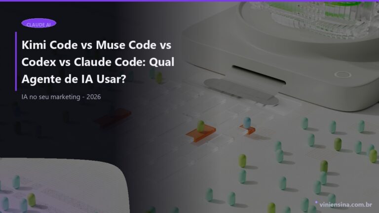 Kimi Code vs Muse Code vs Codex vs Claude Code: Qual Agente de IA Usar?