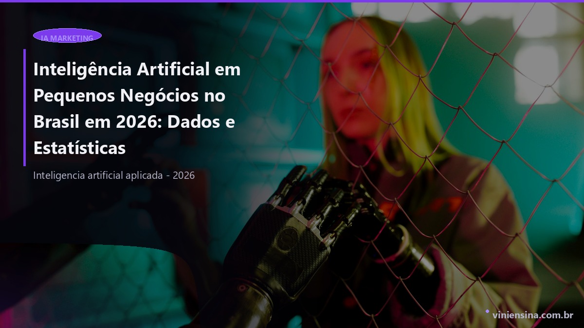 Inteligência Artificial em Pequenos Negócios no Brasil em 2026: Dados e Estatísticas