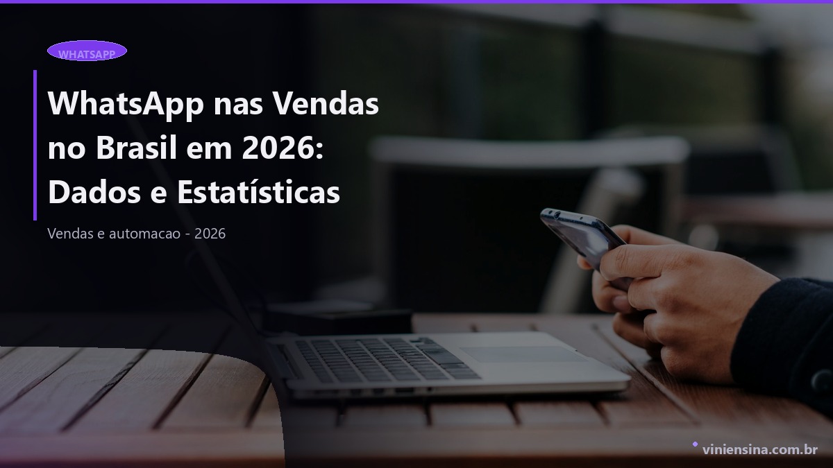 WhatsApp nas Vendas no Brasil em 2026: Dados e Estatísticas